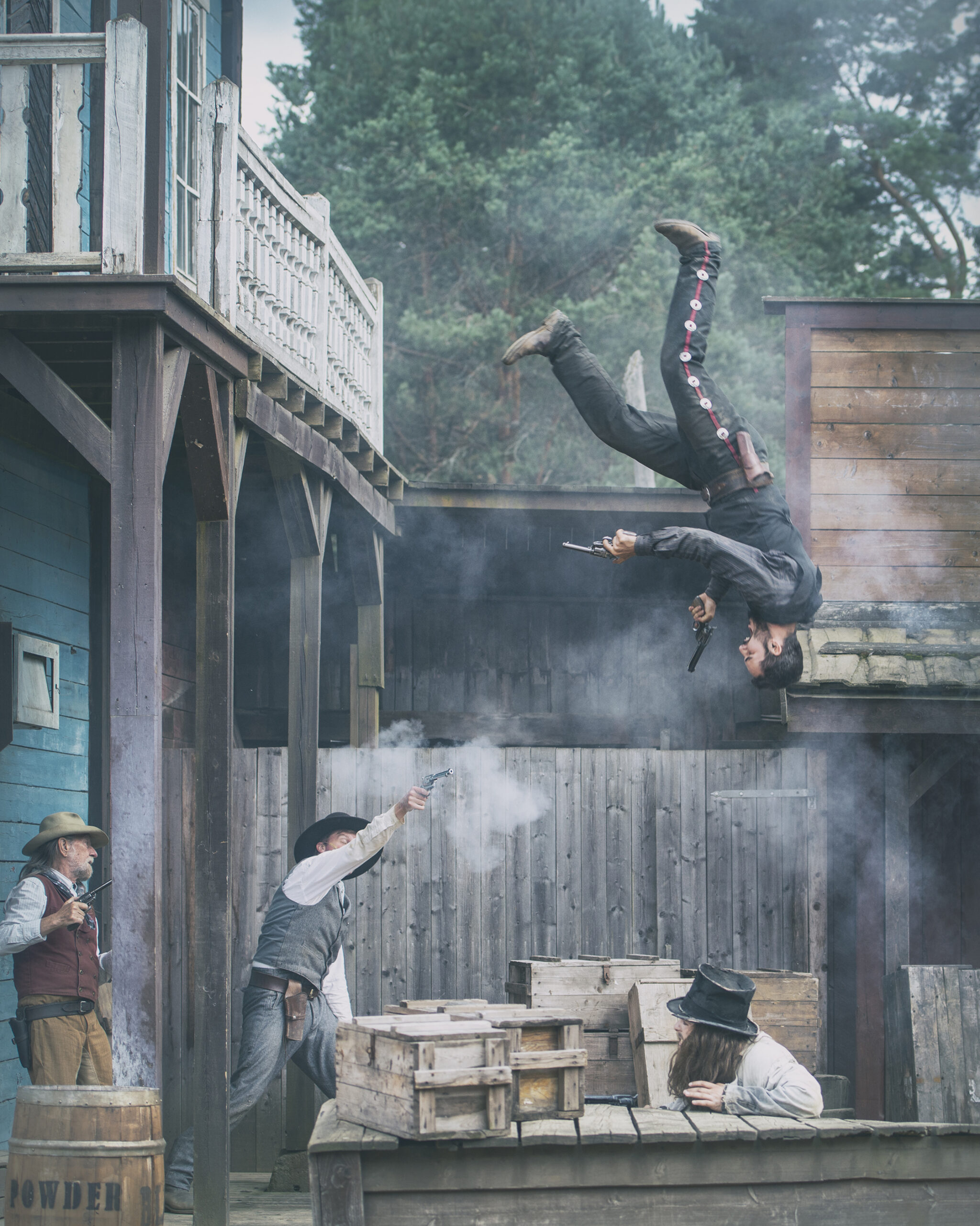 Wild West stuntshow